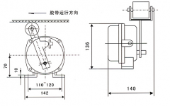 速度開關(guān)，測速傳感器XSAV11801（低速型）高低速速度開關(guān)