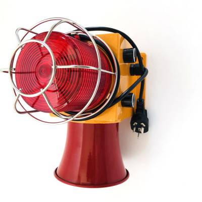紅色醒目型防爆聲光報警器KCZ-W450B/T、交流220V25w聲光報警器MY-TBJ-150價格